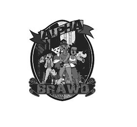 ALPHA ALPHA BRAWD PRODUCTIONS logo