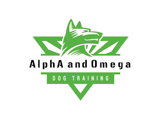 ALPHA AND OMEGA DOG TRAINING logo