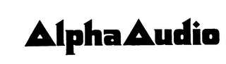 ALPHA AUDIO logo
