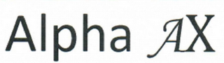 ALPHA AX logo