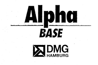 ALPHA BASE DMG HAMBURG logo