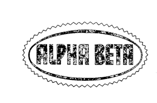 ALPHA BETA logo