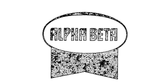 ALPHA BETA logo