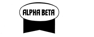 ALPHA BETA logo