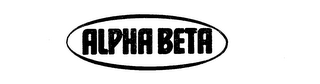 ALPHA BETA logo