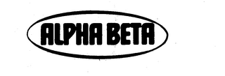 ALPHA BETA logo