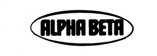ALPHA BETA logo