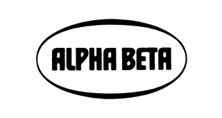 ALPHA BETA logo