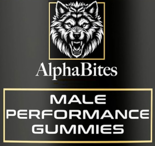 ALPHA BITES MALE PERFORMANCE GUMMIES logo