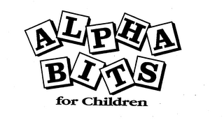 ALPHA BITS FOR CHILDREN logo