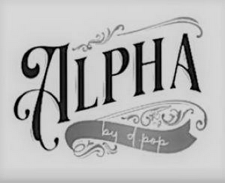 ALPHA BY D POP logo
