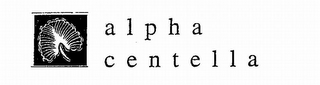 ALPHA  CENTELLA logo