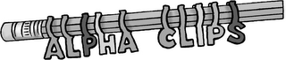 ALPHA CLIPS logo