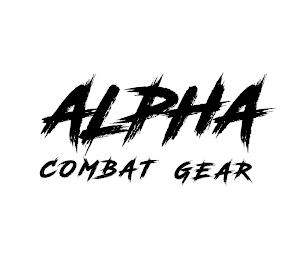 ALPHA COMBAT GEAR logo