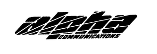 ALPHA COMMUNICATIONS logo