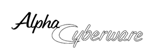 ALPHA CYBERWARE logo