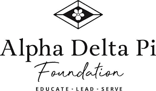 ALPHA DELTA PI FOUNDATION EDUCATE LEAD SERVE logo