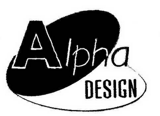 ALPHA DESIGN logo