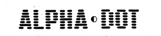 ALPHA DOT logo