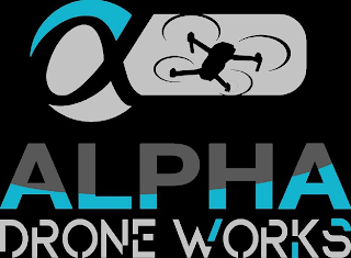 ALPHA DRONE WORKS logo