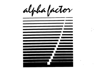 ALPHA FACTOR logo