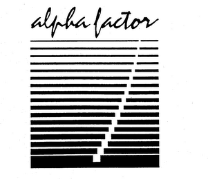 ALPHA FACTOR logo