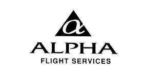 ALPHA FLIGHT SERVICES logo