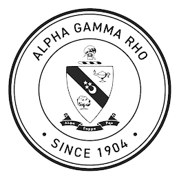ALPHA GAMMA RHO ·SINCE· 1904 logo