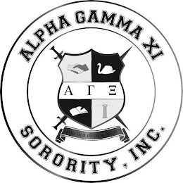 ALPHA GAMMA XI MILITARY SORORITY, INC. logo