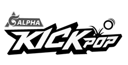 ALPHA KICK POP logo
