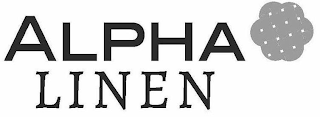 ALPHA LINEN logo