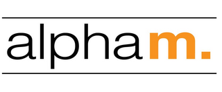 ALPHA M. logo