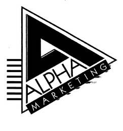 ALPHA MARKETING logo