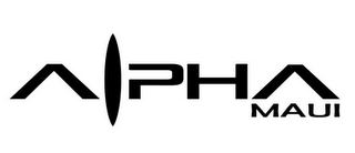 ALPHA MAUI logo