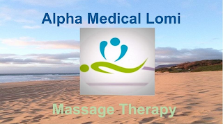 ALPHA MEDICAL LOMI MASSAGE THERAPY logo