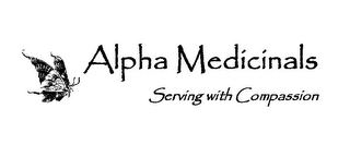 ALPHA MEDICINALS SERVING WITH COMPASSION logo