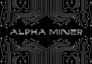 ALPHA MINER logo