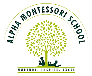 ALPHA MONTESSORI SCHOOL NURTURE. INSPIRE. EXCEL. logo