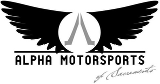 ALPHA MOTORSPORTS OF SACRAMENTO logo