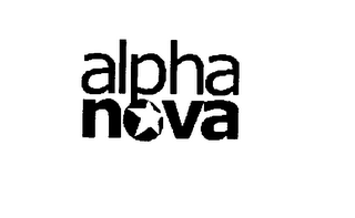 ALPHA NOVA logo