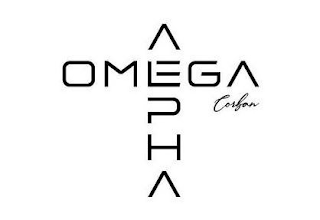 ALPHA OMEGA CORBAN logo