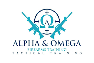 ALPHA & OMEGA FIREARMS TRAINING TACTICAL TRAINING logo
