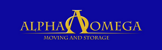 ALPHA OMEGA MOVING AND STORAGE logo