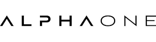 ALPHA ONE logo