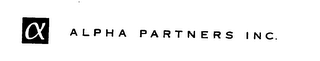 ALPHA PARTNERS INC. logo