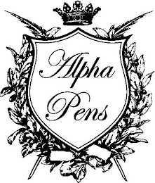 ALPHA PENS logo