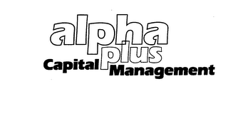 ALPHA PLUS CAPITAL MANAGEMENT
