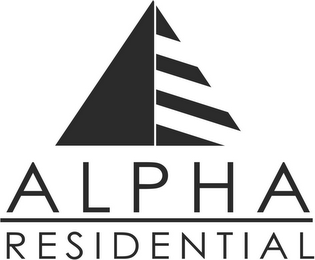 ALPHA RESIDENTIAL logo