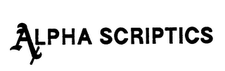 ALPHA SCRIPTICS logo