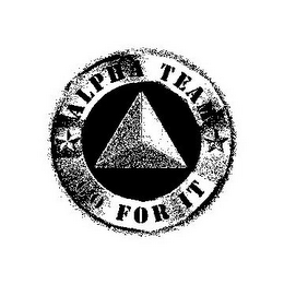 ALPHA TEAM GO FOR IT logo